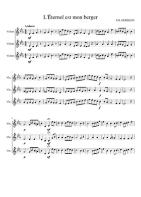 L'Éternel est mon Berger