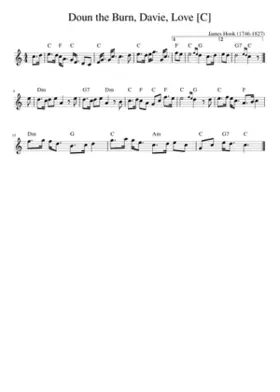 Doun the Burn Davie Love