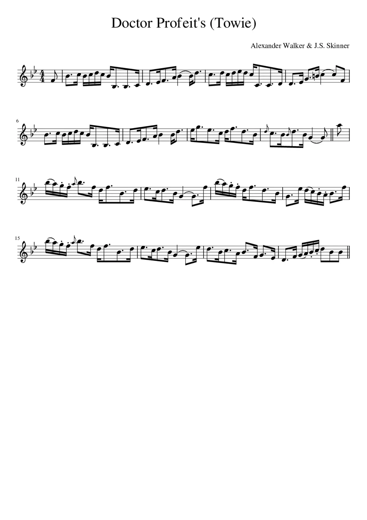 Doctor Profeit's (Towie) - Page 1