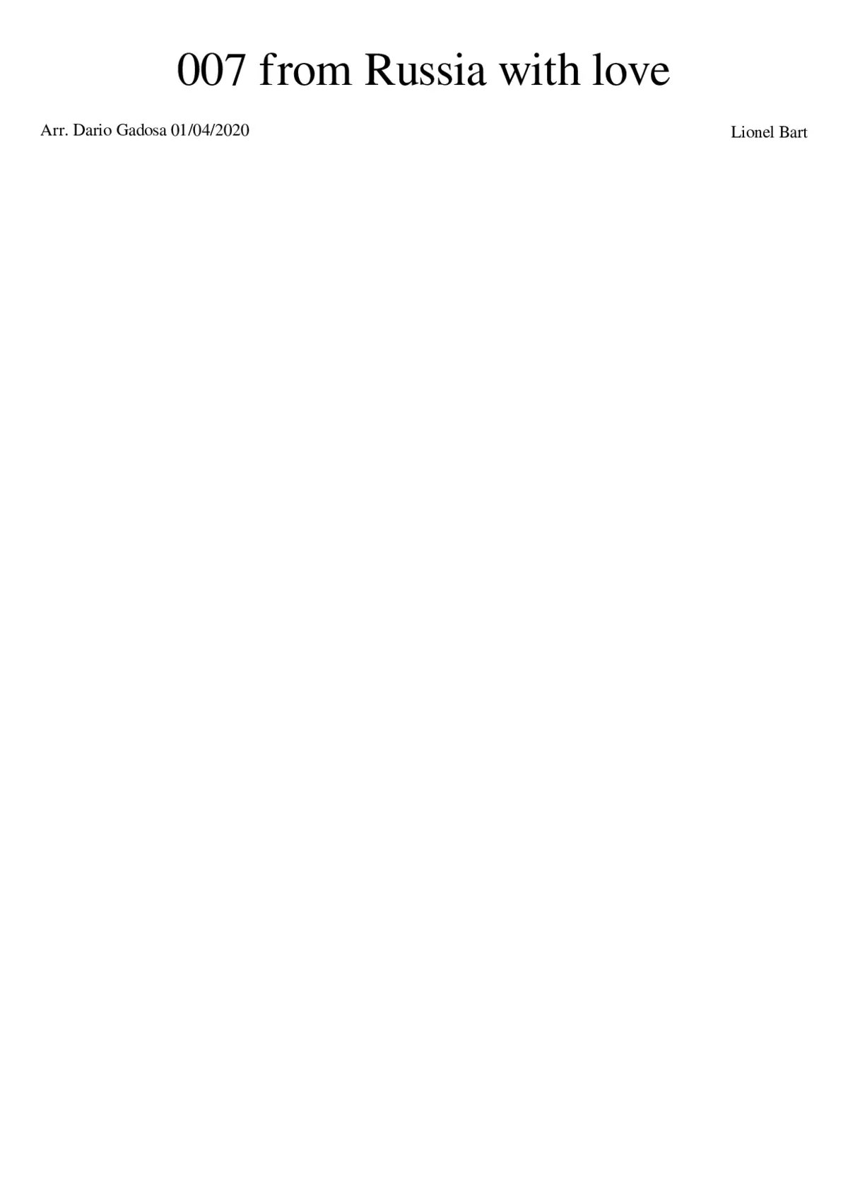 from russia with love - Page 1