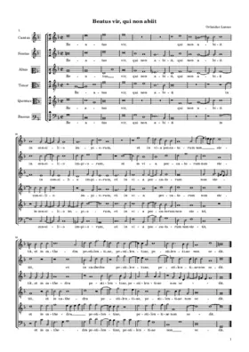 Beatus vir qui non abiit