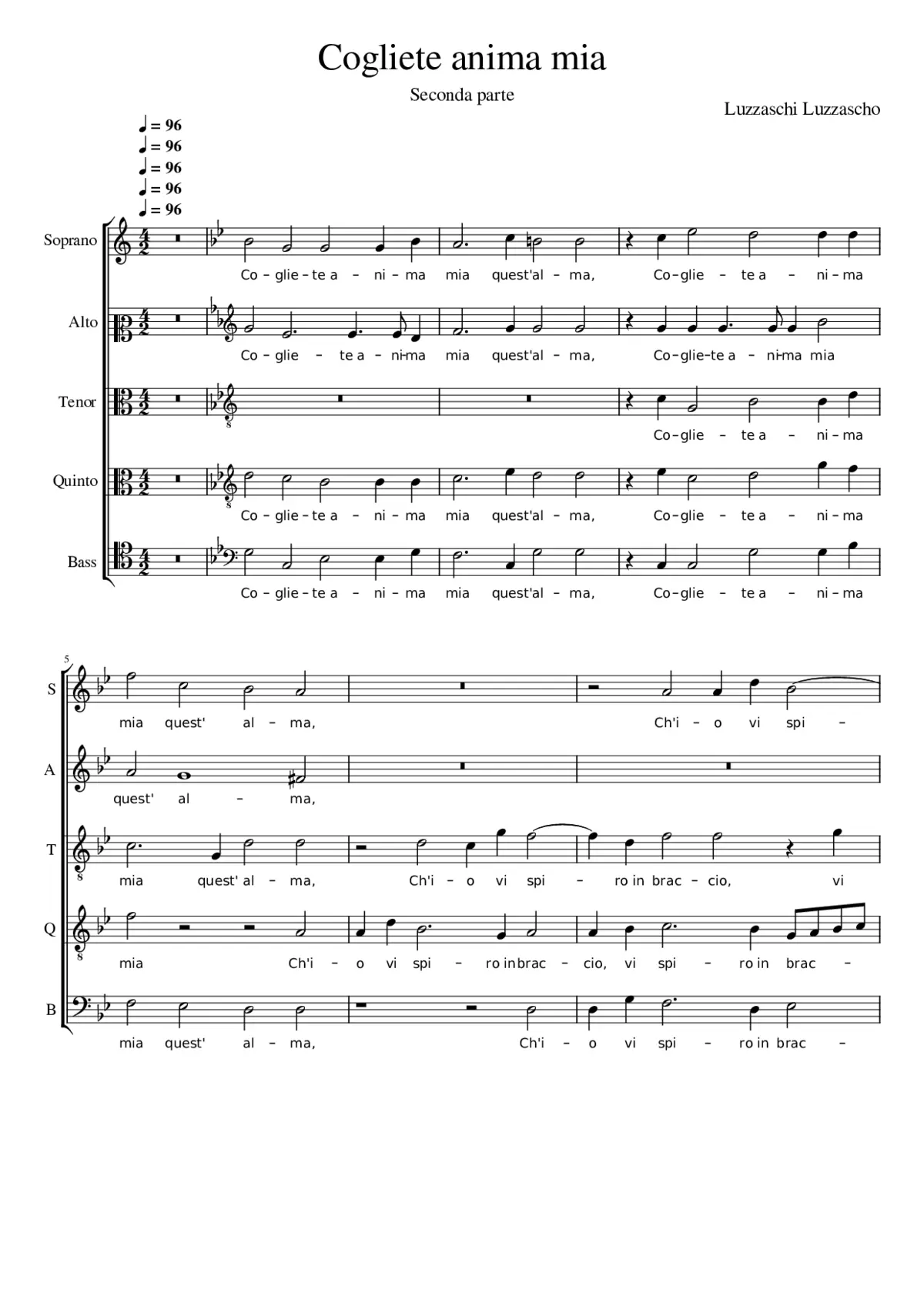 Coglieteanima mia - Page 1