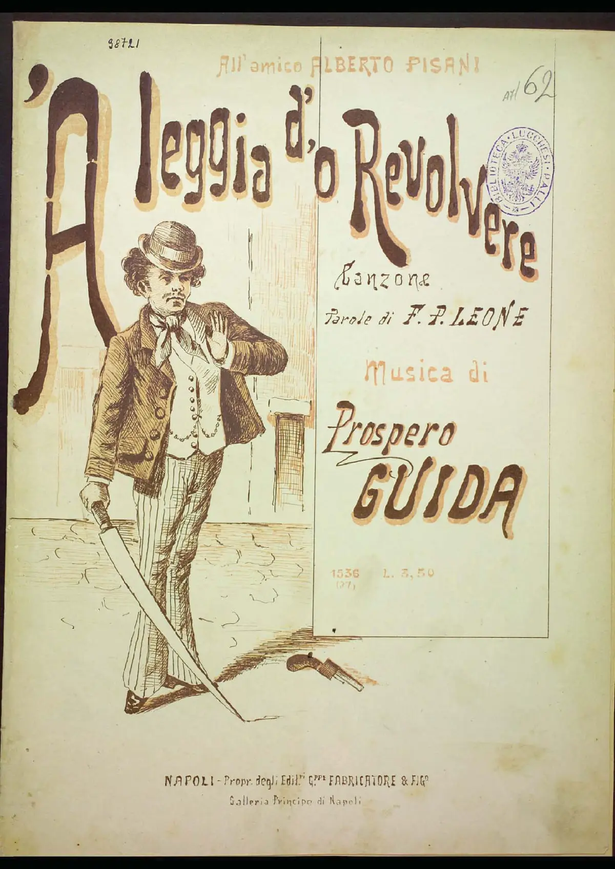 'A leggia d''o revolvere - Page 1