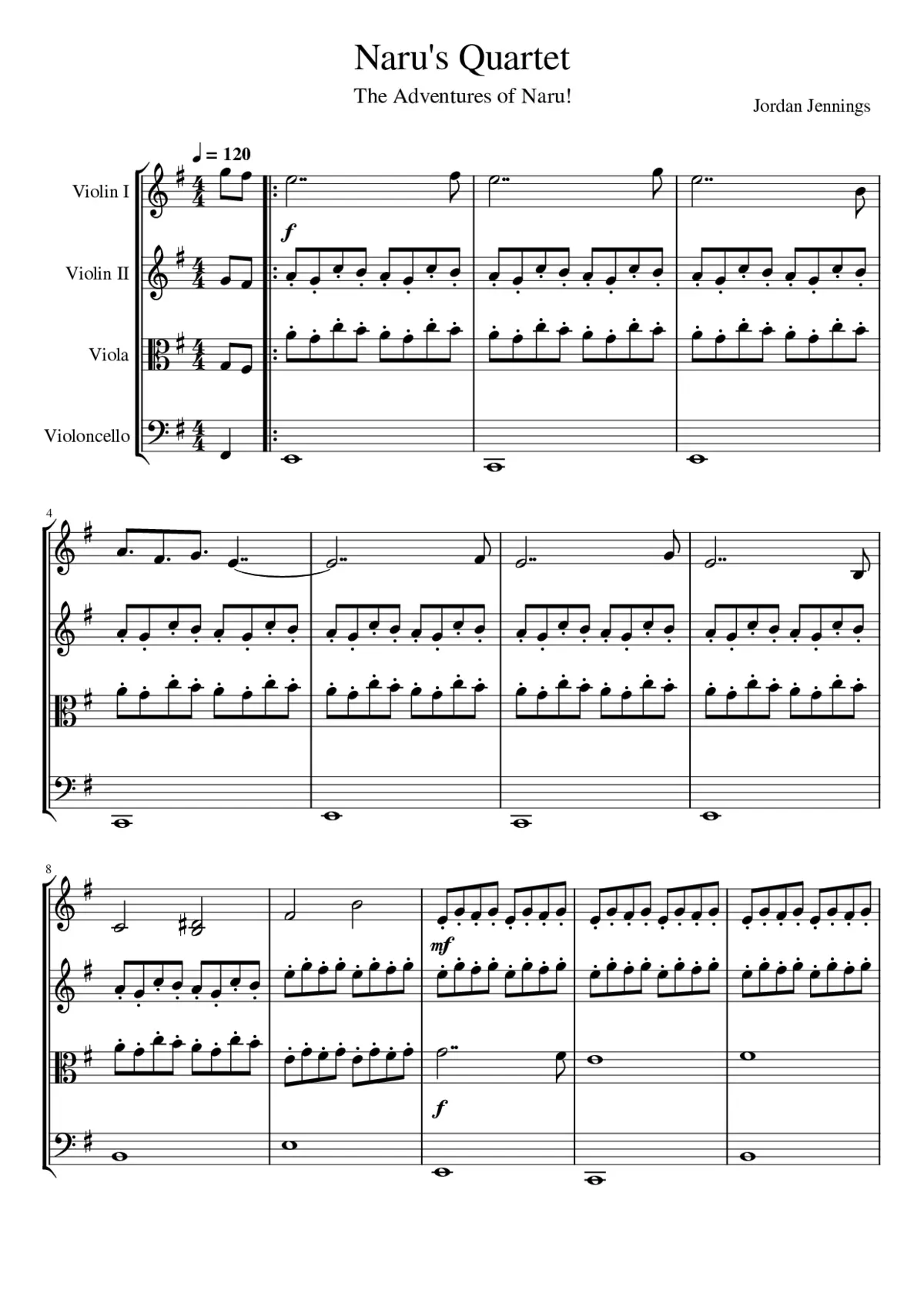Naru s Quartet - Page 1