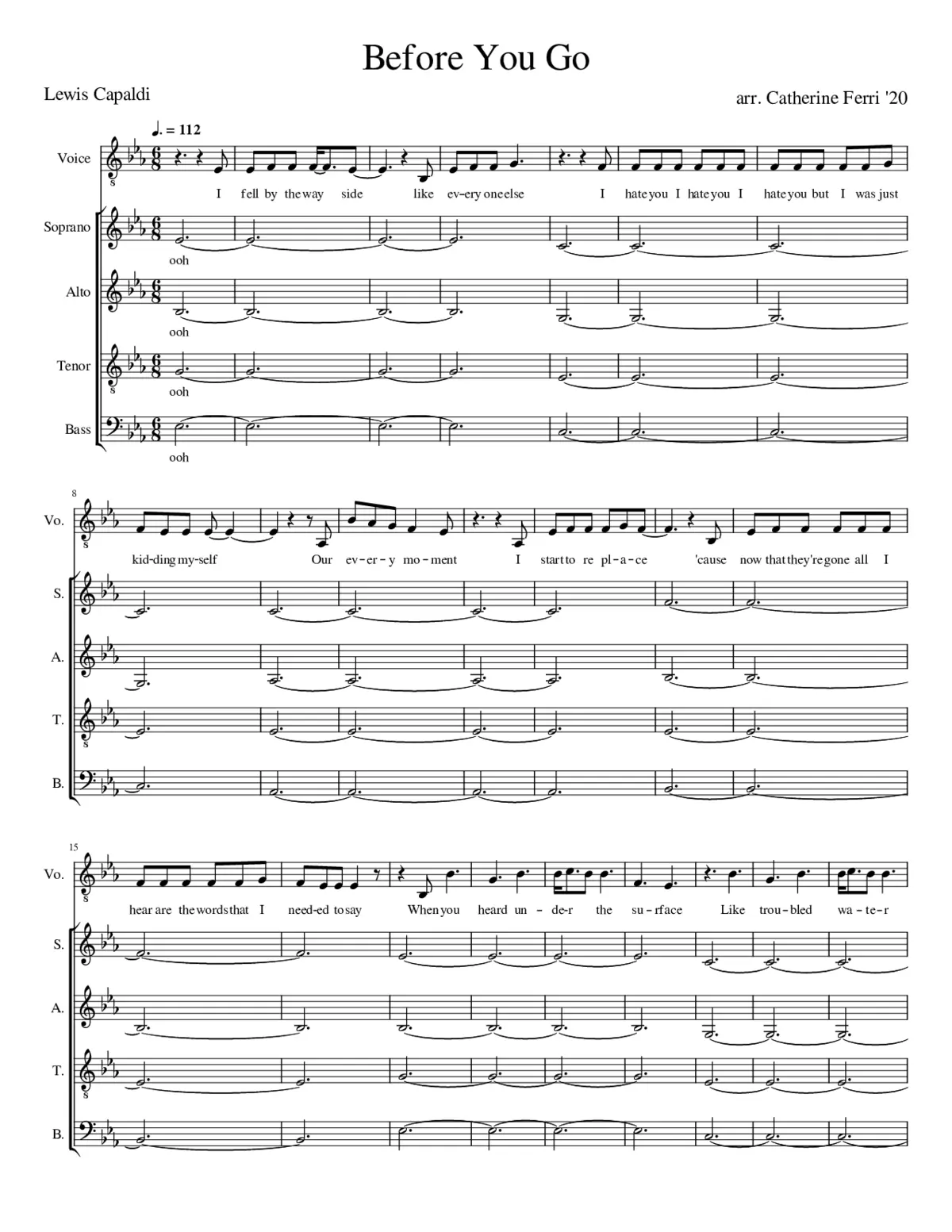 before you go - Page 1