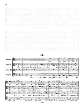 Ecce nunc benedicite Dominum