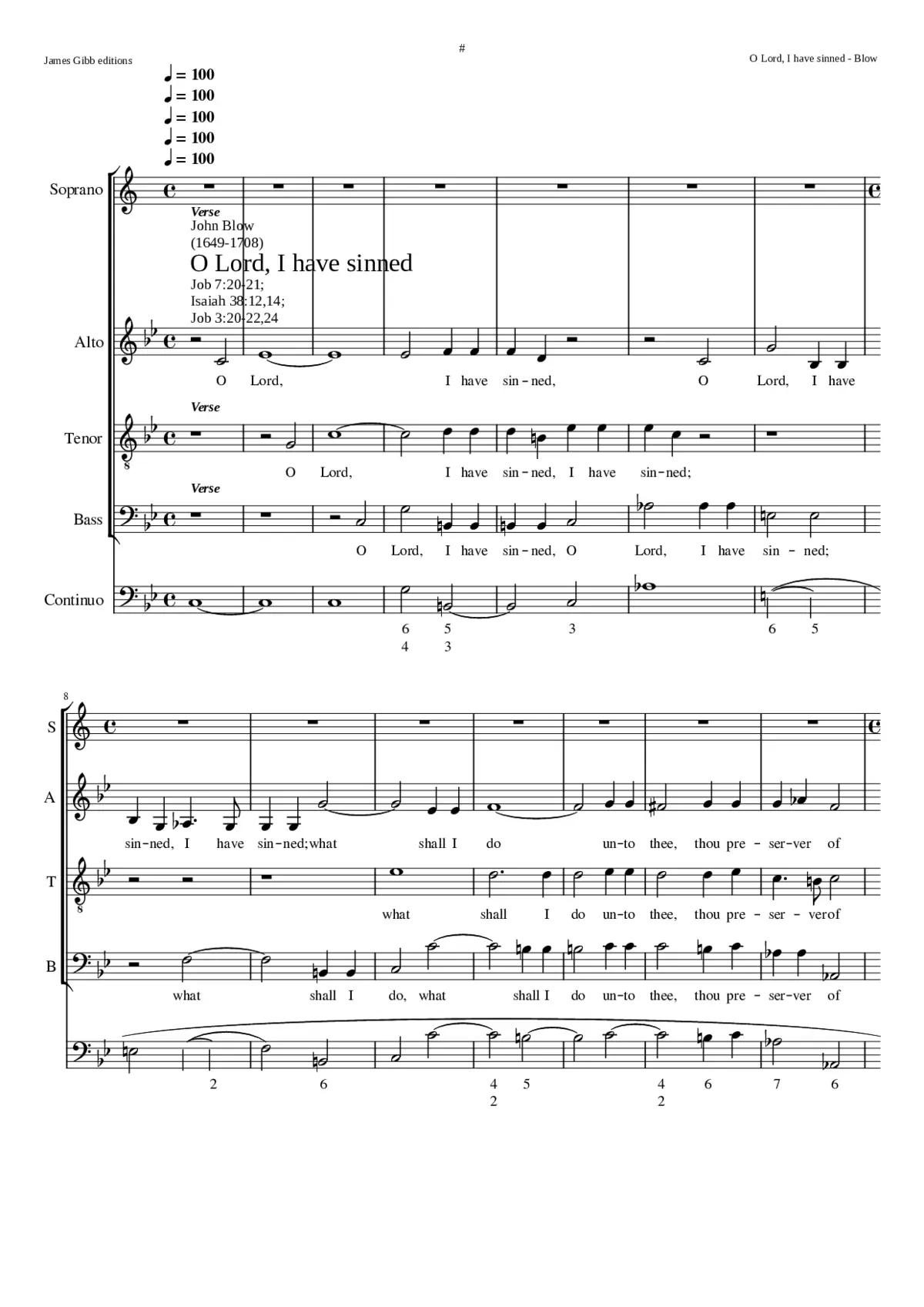 O Lord I have sinned - Page 1