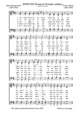 Onward Christian soldiers