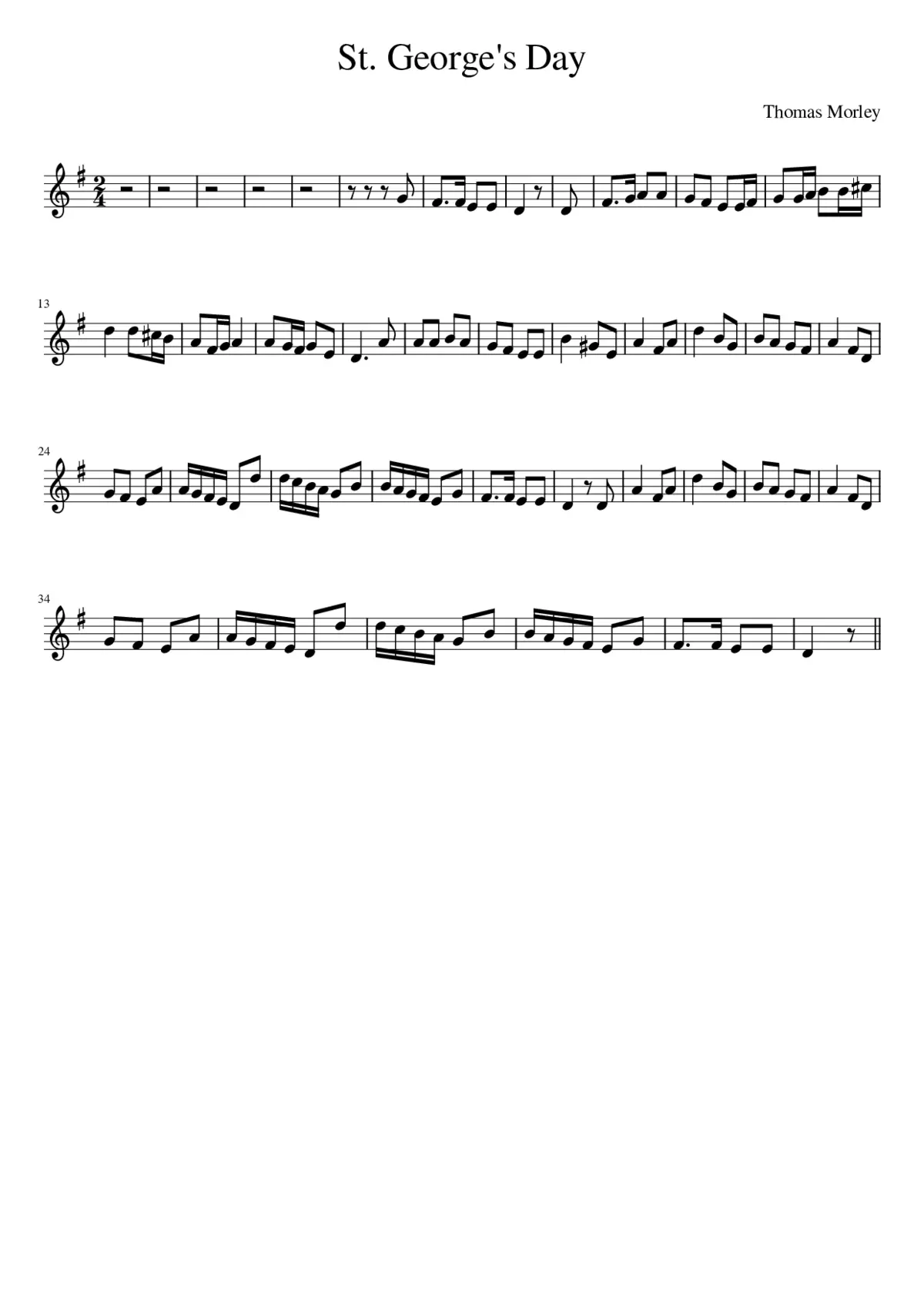 St. George's Day - Page 1