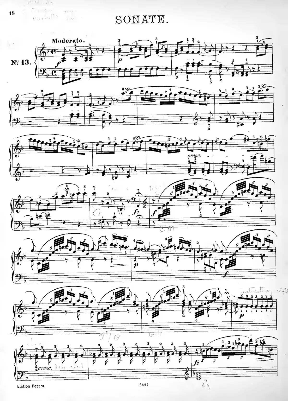 Keyboard Sonata - Page 1