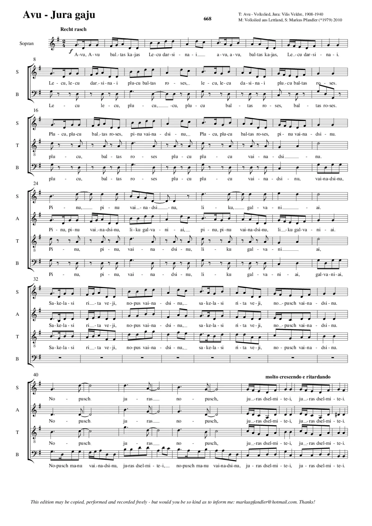 Avu baltas kajas - Page 1