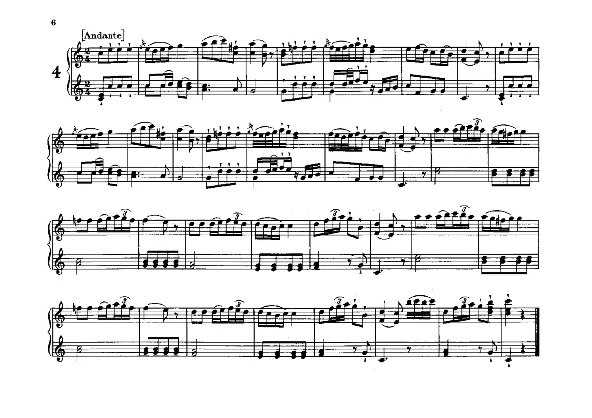 Flötenuhr in C major, Hob.XIX:19 - Page 1