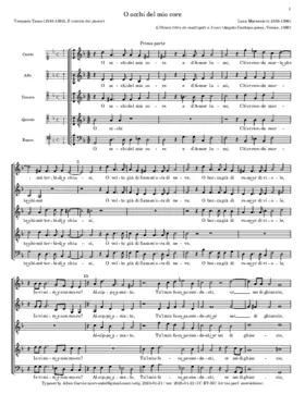 O occhi del mio core