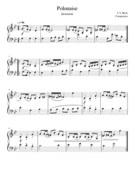 Bach Polonaise inversion