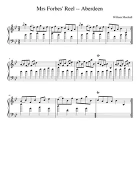 Mrs Forbes' Reel -- Aberdeen