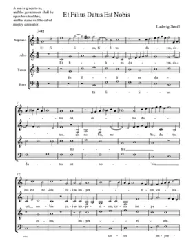 Et Filius datus est nobis