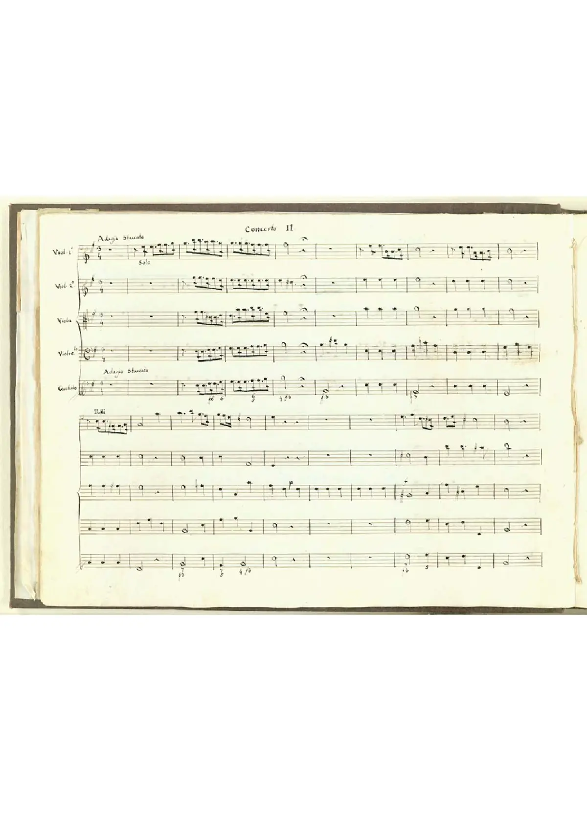 Violin Concerto in E minor - Page 1