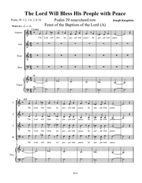 Psalm 29 tone chord row