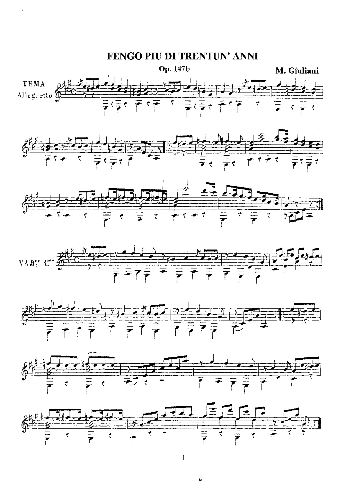 Tengo più di trent'un anni - Page 1