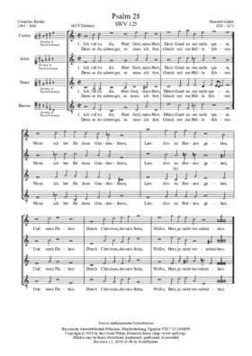 Ich ruf zu dir, Herr Gott, mein Hort, SWV 125