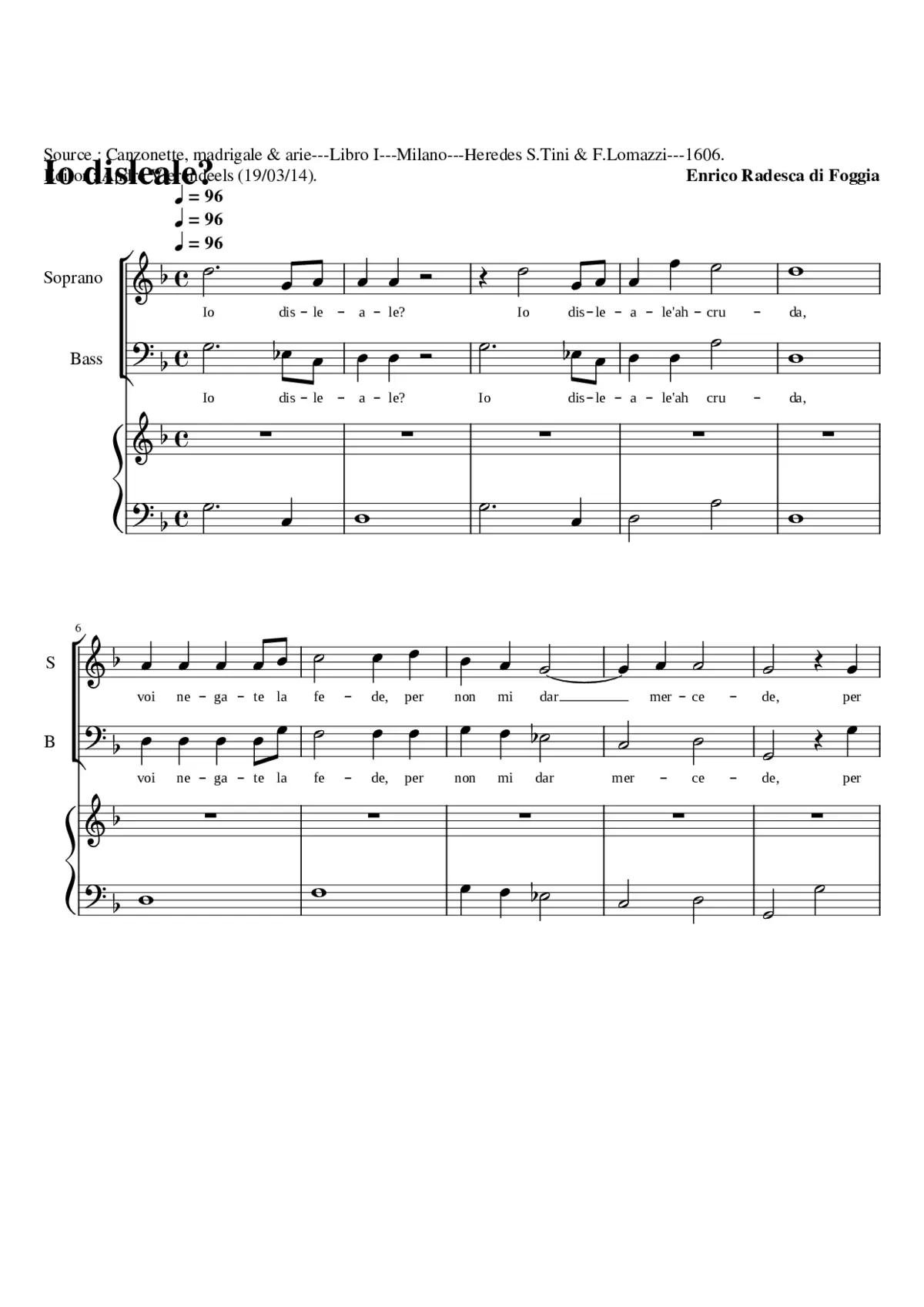 Io disleale? - Page 1
