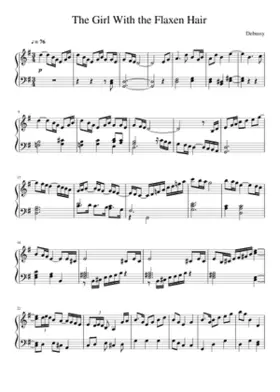 girl with the flaxen hair