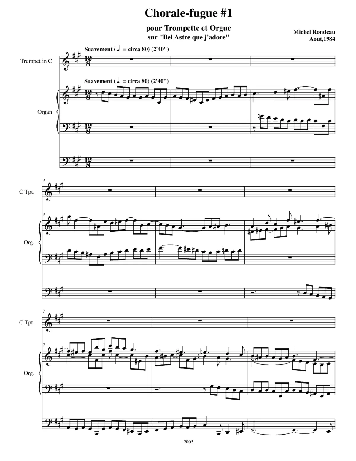 22 Chorale-Fugues - Page 1