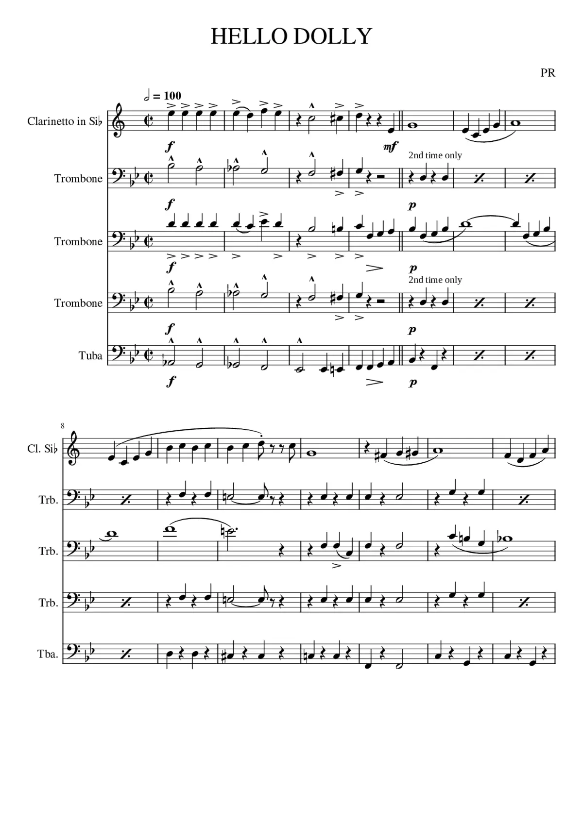 hello dolly - Page 1