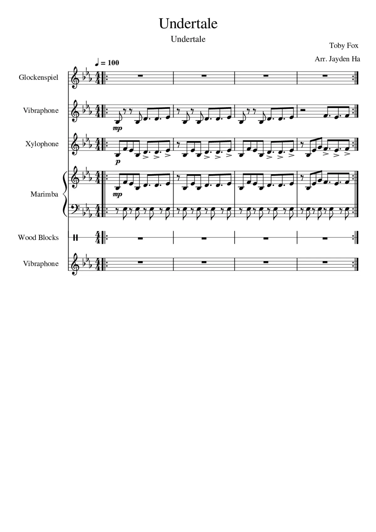 Undertale - Page 1