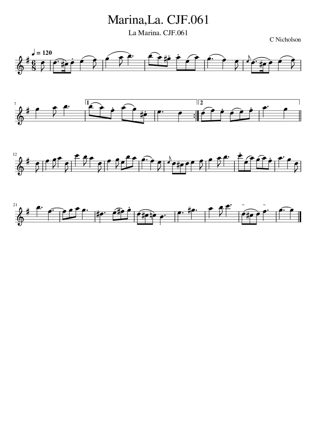 MarinaLa. CJF.061 - Page 1