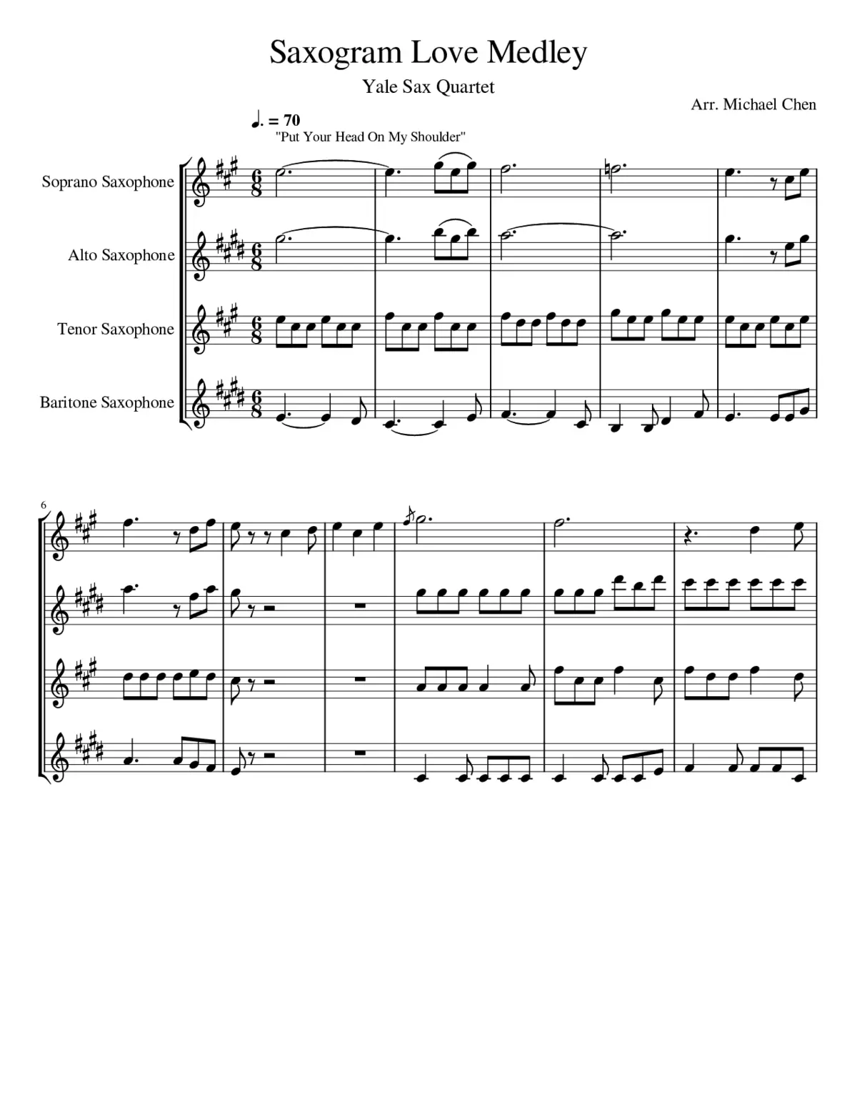 put your head on my shoulder - Page 1