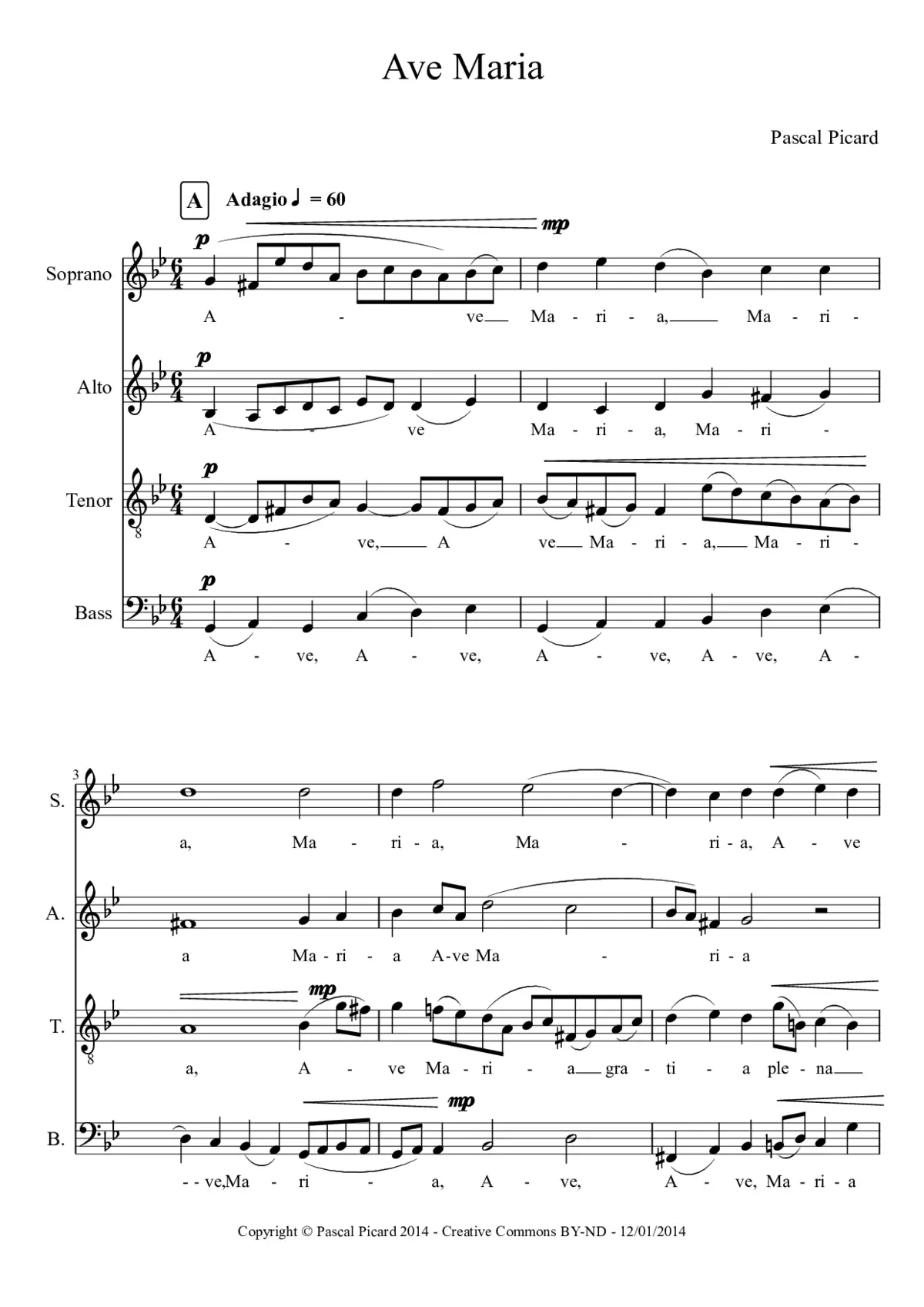 Ave Maria - Page 1