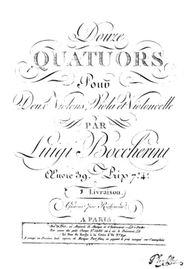 String Quartet in A major