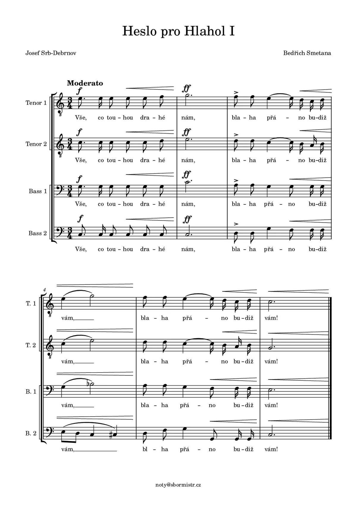 Heslo pro Hlahol - Page 1