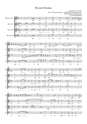 Peccavi, Domine