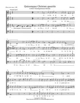 Quicumque Christum quaeritis