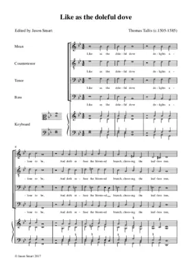 Like as the doleful dove