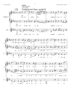 Confirma hoc Deus op.66/16
