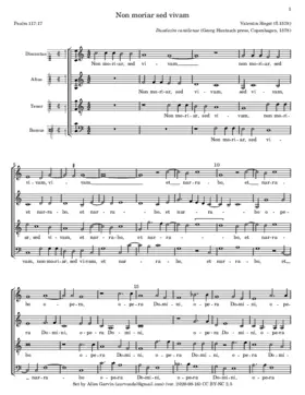 Non moriar sed vivam