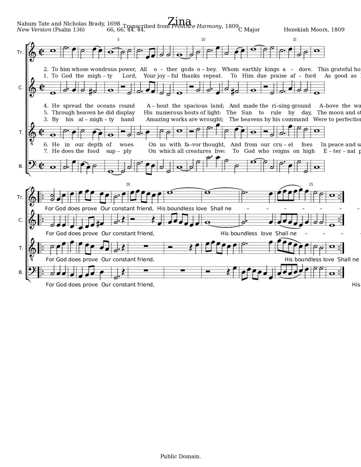 Zina - Hezekiah Moors - Page 1