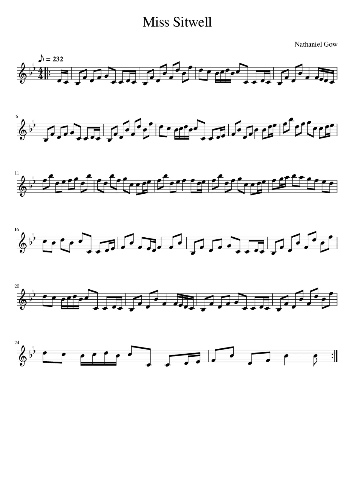 Miss Sitwell - Page 1