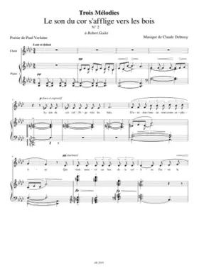 Le son du cor s'afflige vers les bois