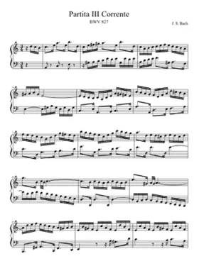 Partita in A minor BWV 827