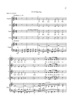 Of that day (No. 5 from 'Midnight Service')