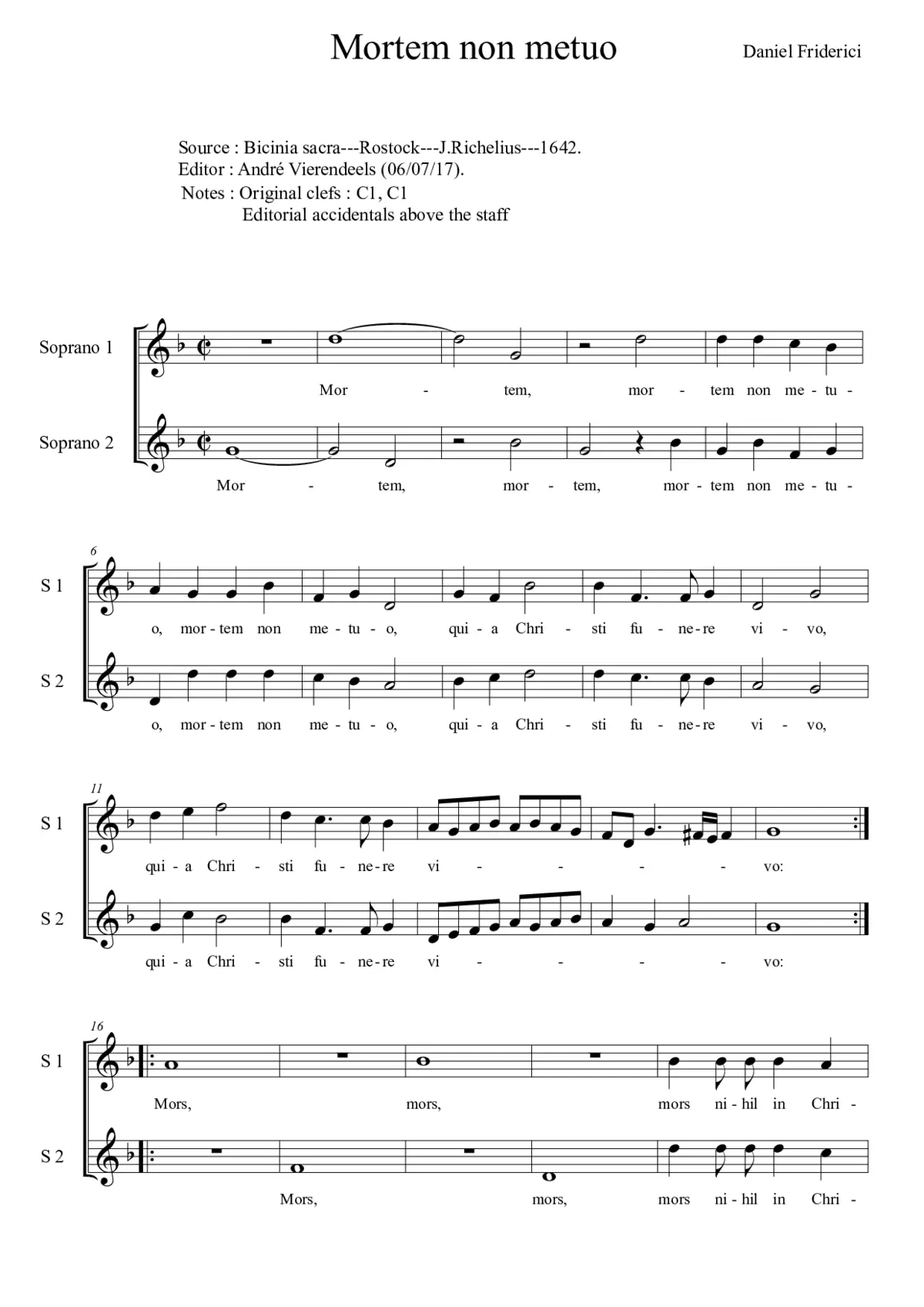 Mortem non metuo - Page 1