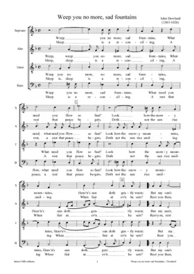 Weep you no more sad fountains