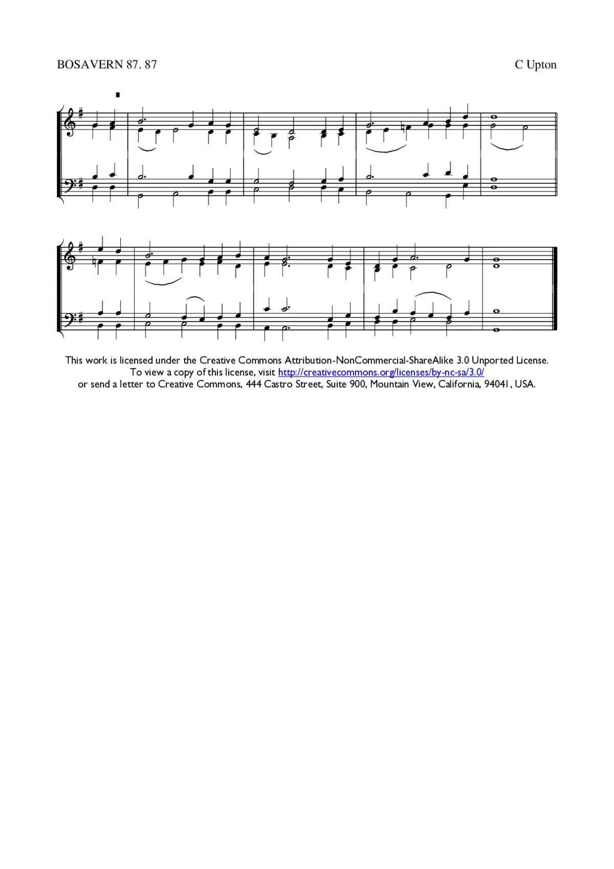 Bosavern - Page 1