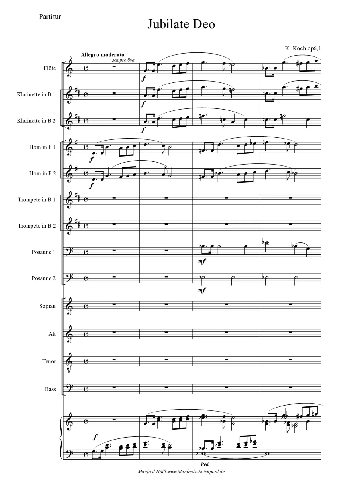 Jubilate Deo - Page 1