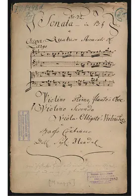 Quadro Sonata in B-flat major