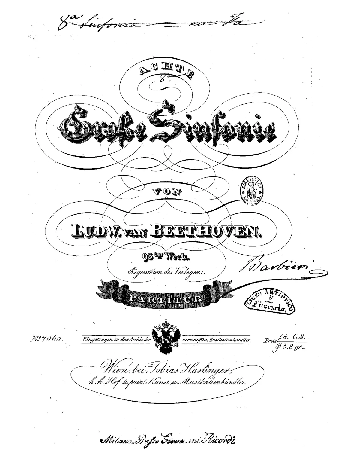 Symphony No.8 - Page 1